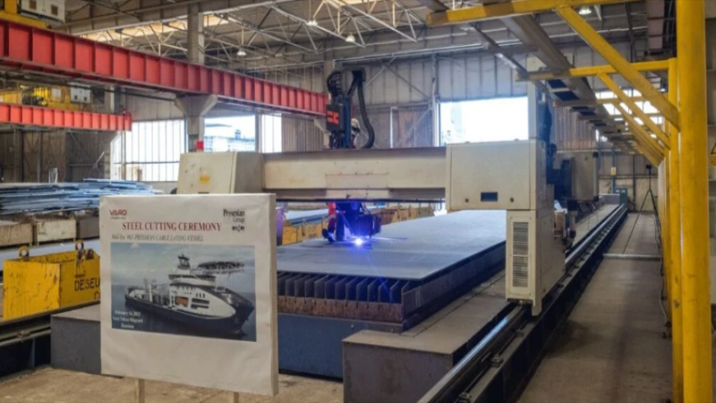 造价超14亿元！这艘电缆铺设船开建