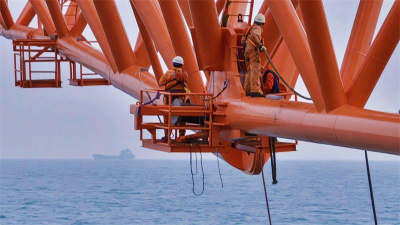 “深海一号”二期工程进展顺利