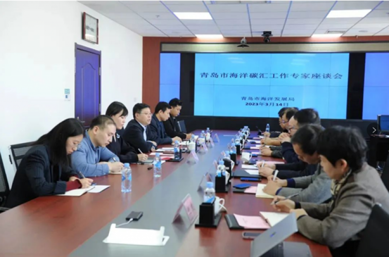 青岛市海洋发展局召开全市海洋碳汇工作专家座谈会