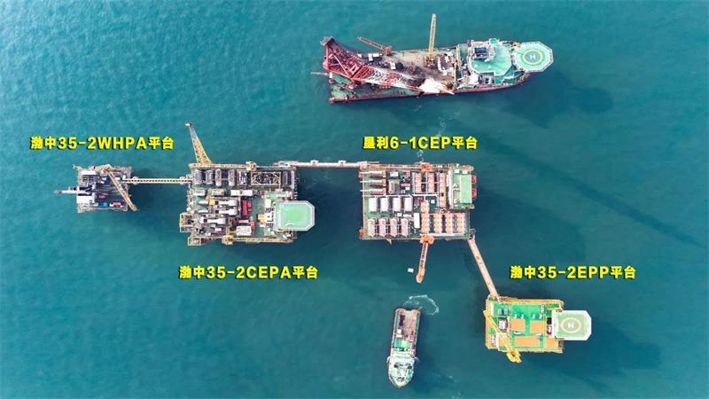 再投产4座智能化无人平台！垦利6-1油田主体区域全部投入生产