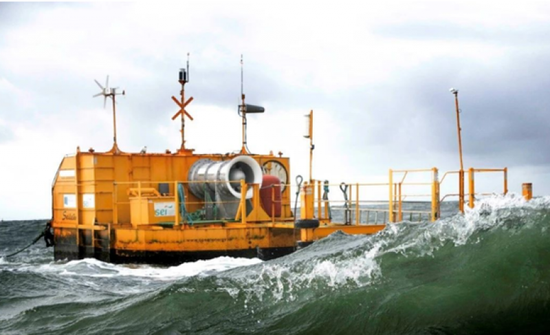 纤维复合材料用于盈利的波浪发电站