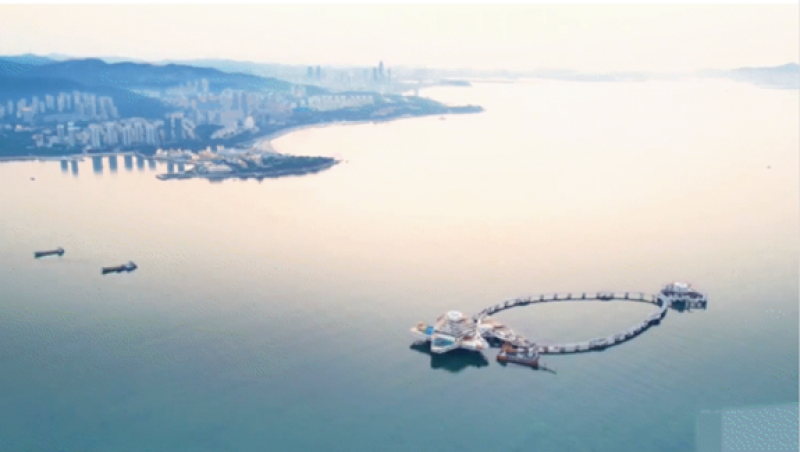 智能化大型现代生态海洋牧场综合体平台——“耕海1号”二期项目即将投运 