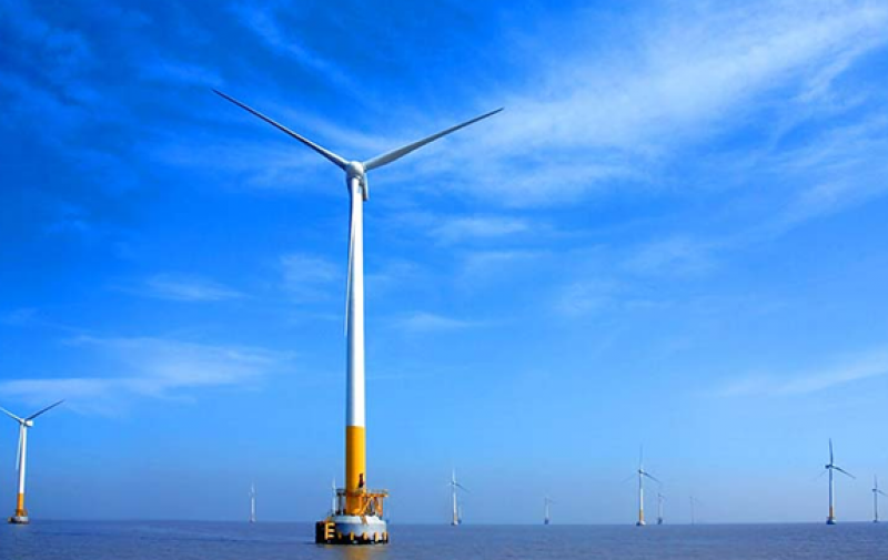 今年底，乳山市海上风电年产值将突破100亿元