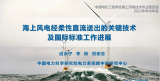 迟永宁教授：海上风电经柔性直流送出的关键技术及国际标准工作进展