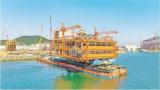 渤海油田最重浮托组块建造完成