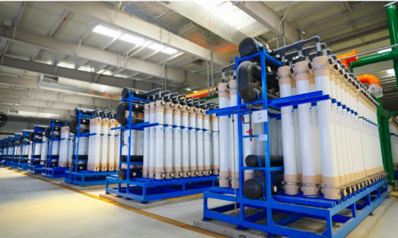 青岛百发海淡厂：全国最大的膜法海水淡化项目、最大的市政供水海水淡化项目