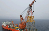 明阳青洲四海上风电场项目升压站基础施工顺利完成