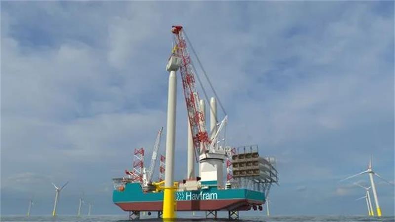 豪氏威马官宣与海上风机安装承包商Havfram Wind签约