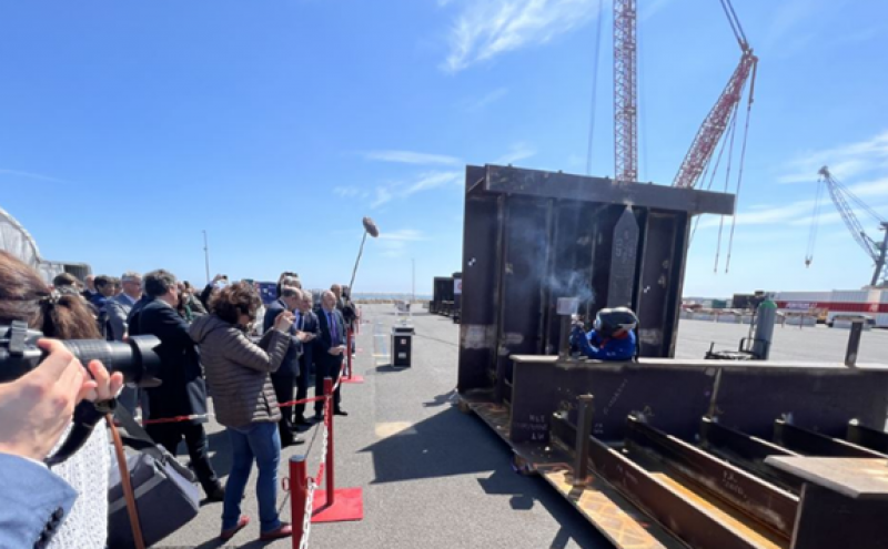 EolMed浮式海上风电项目3台浮式风机已开工建造