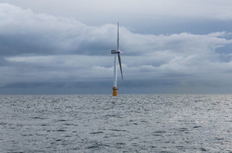 北极圈内首个漂浮式风电场预计2026年建成