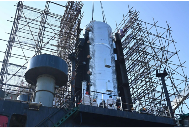 “脱硫+碳捕集(Ready)”改装施工仅耗时20天！海德威收获船东认可