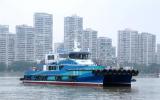 中集集风建造的“量海101”海上风电运维船顺利下水