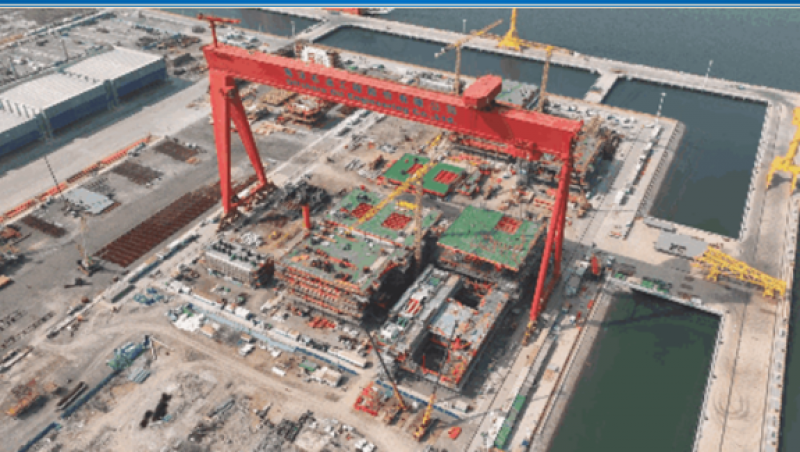 渤中19-6凝析气田I期开发项目平台主体结构建造完成