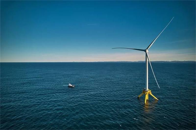 TetraSpar演示机启动漂浮式风力发电创新挑战