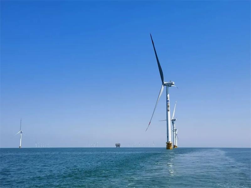 山东省地质测绘院顺利完成潍坊海洋牧场与300MW海上风电融合试验示范项目风机区检测工