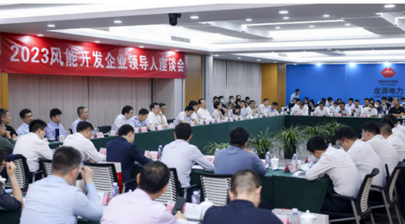 2023风能开发企业领导人座谈会在京召开