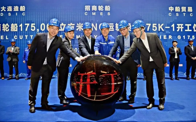 大连造船正式进入大型LNG运输船建造领域