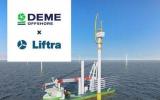 DEME Offshore和Liftra合作开发新的海上风电安装方法
