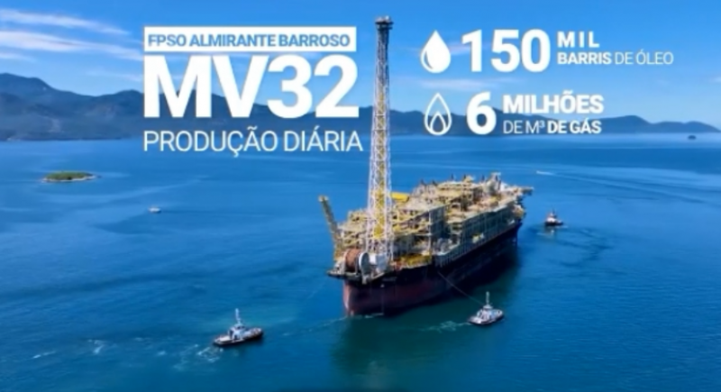 MV32 First Oil FPSO