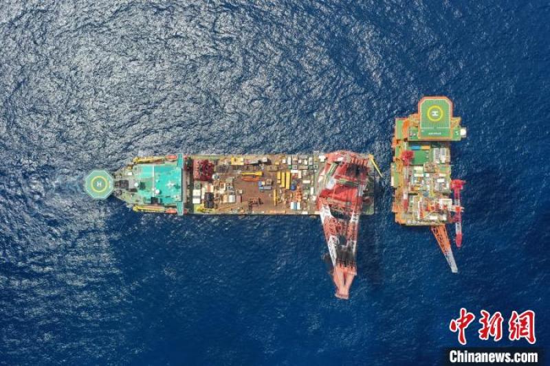 恩平18—6顺利完成平台安装助力粤港澳大湾区发展