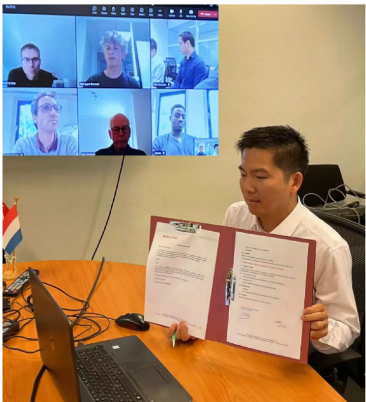 哈电风能与法国Eolink公司签署海上漂浮式项目技术服务合同！