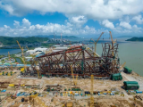 亚洲第一海洋油气平台总装建造正式启动