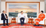 汪东进与中国海油出席团十九大代表座谈交流