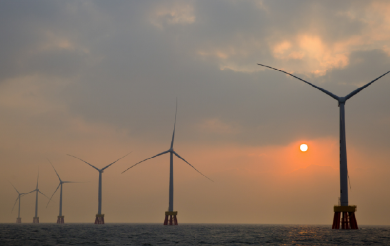 江苏海上风电全域功率预测验证工作顺利完成