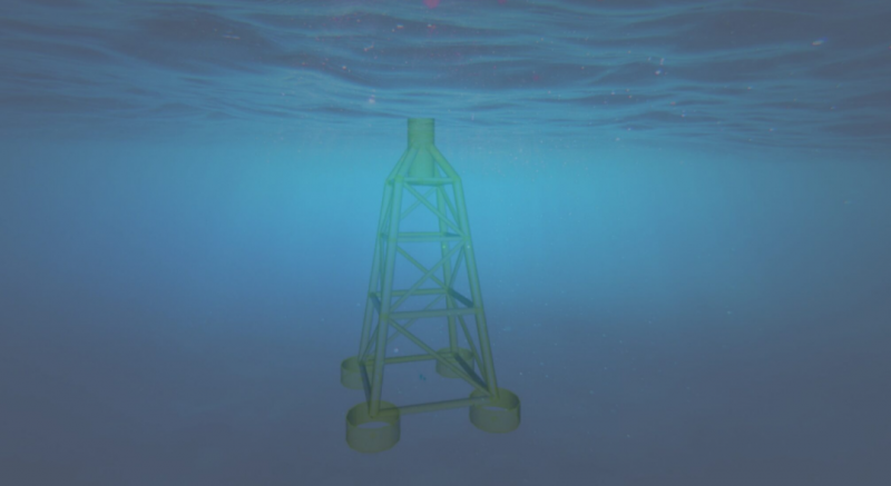 Kent为最大24MW的海上风机设计导管架基础