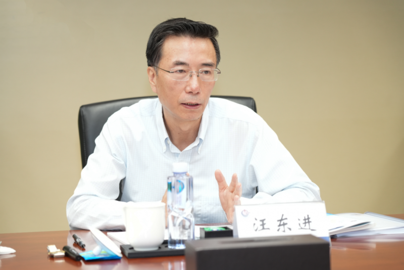 汪东进赴中海油国贸开展主题教育专题调研