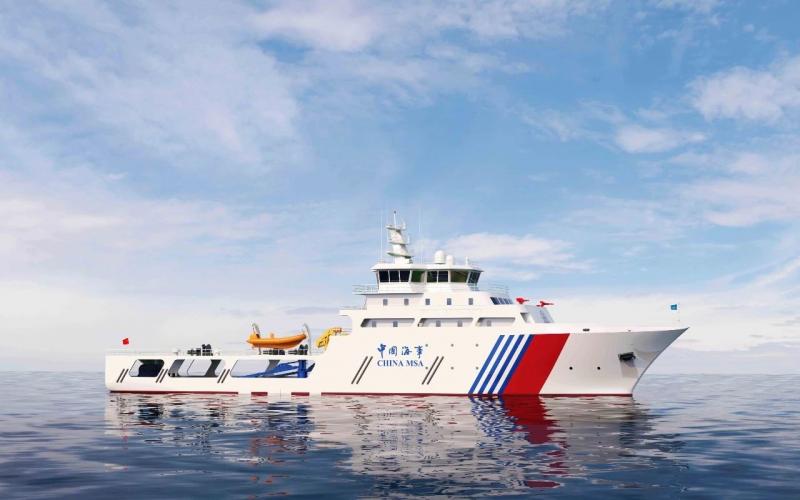 我国海事系统最大的具有应急值守和综合指挥功能的专业溢油回收船开建