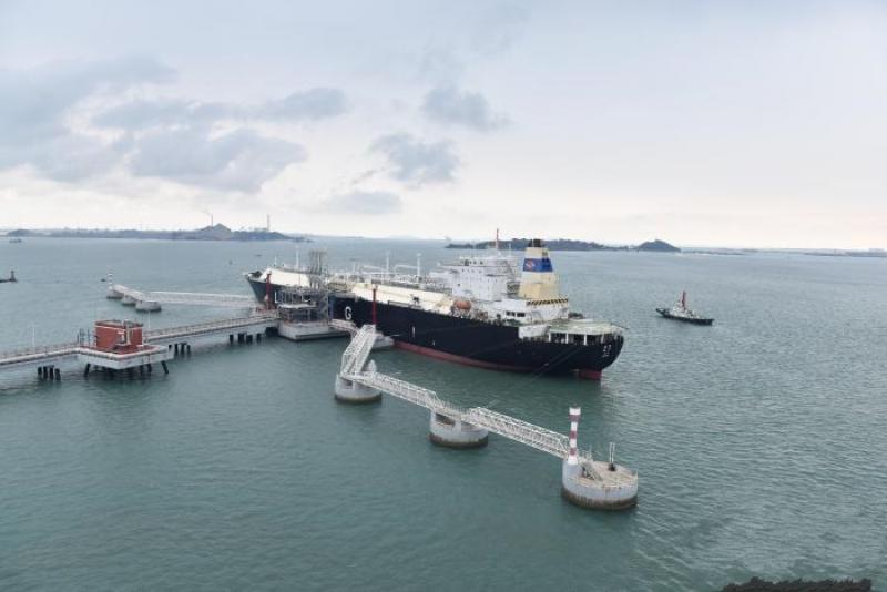 莆田口岸上半年累计接卸23艘次LNG船舶，进口液化天然气141万吨，同比增长15%