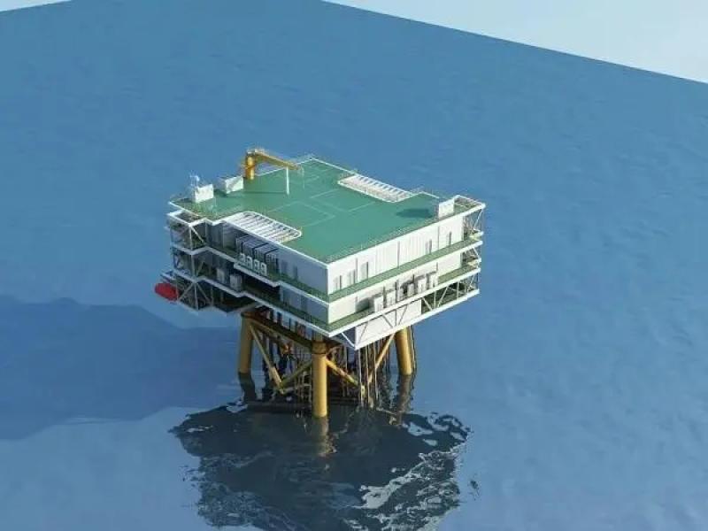 全球首座浮式海上升压站筹备中将在2030年左右建成