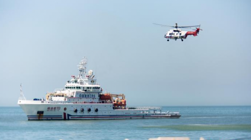 汕头市举办海、陆、空全方位规模最大的海上联合演练