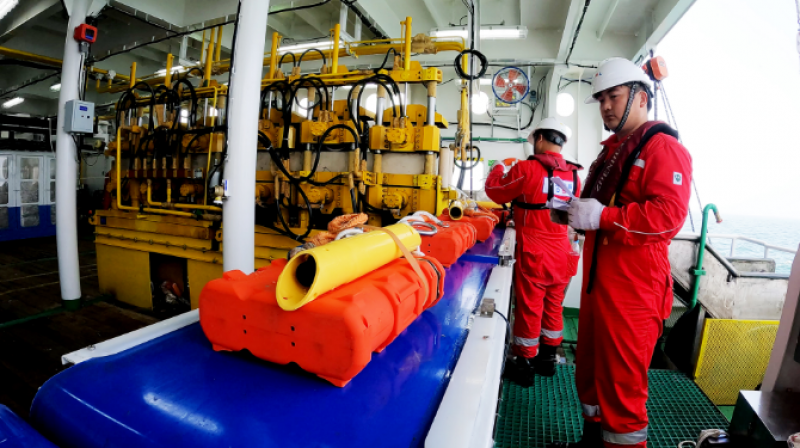 我国自研海底地震勘探采集装备“海脉”正式投用
