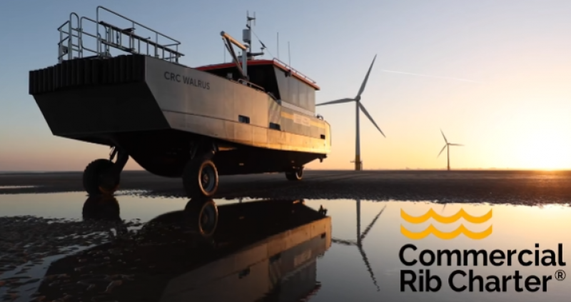 全球首款两栖船员转运船