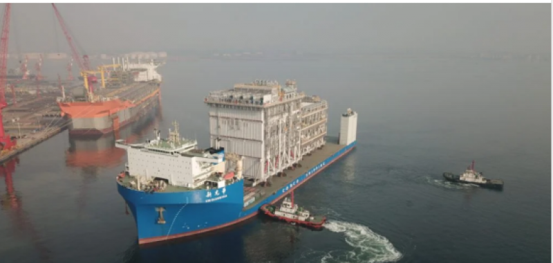 海洋巨头联合打造超大型半潜船舰队