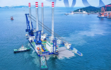 神大01号自升式风电安装平台奔赴首个项目作业