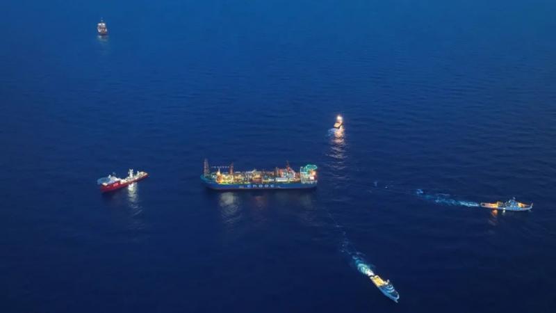 “海洋石油118”FPSO锚缆连接器安全顺利完工