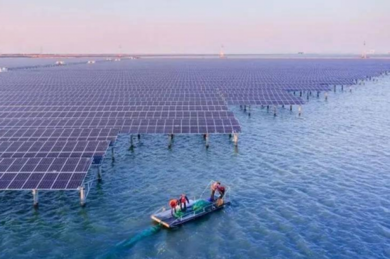 天津加快新星264MW海上光伏项目建设 推动南港300MW海上光伏等项目落地实施