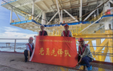 漳浦六鳌海上风电场二期项目海上升压站成功完成吊装