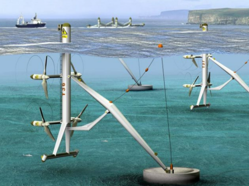 瑞典Minesto公司启动D12潮流能机组海上安装工作