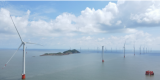 浙能台州1号海上风电项目海上升压站安装完成