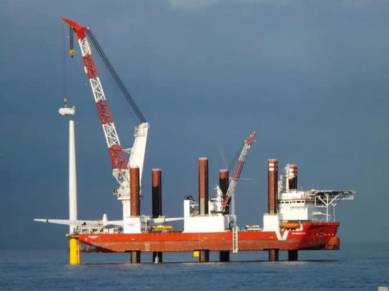 日租金42万美元/天!风电安装船市场火热持续!