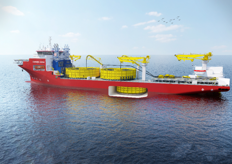 Jan De Nul 订购世界上最大的电缆铺设船