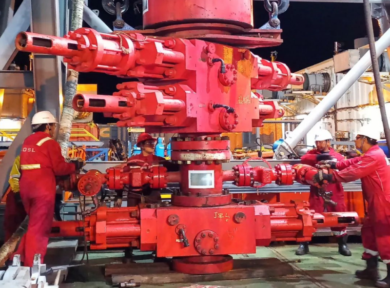 海油人坚守一线奋斗“不打烊”