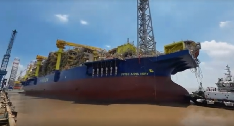 FPSO Anna Nery建造过程