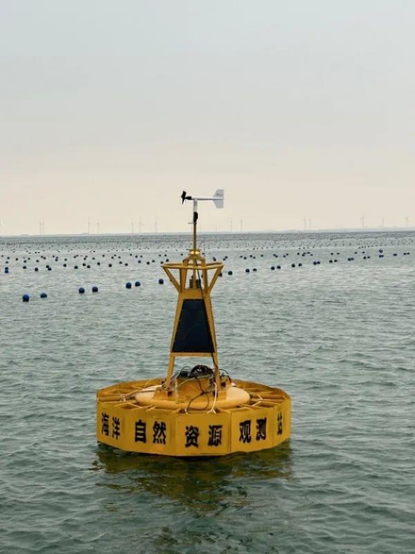 “海葵”海洋立体观测系统在山东荣成海域成功布放