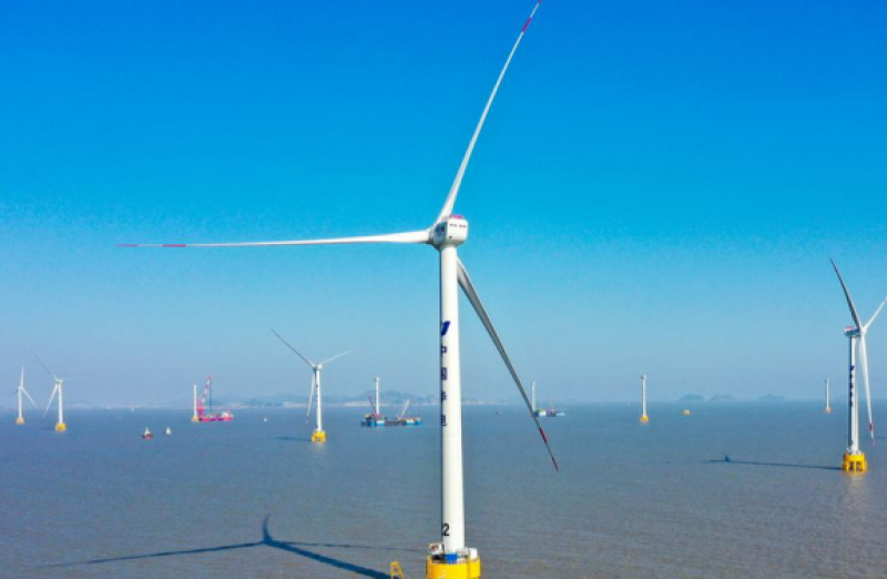 华电玉环1号海上风电场今年累计发电量突破3亿千瓦时！