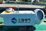 上海电气汕头基地首台4兆瓦漂浮式海上风电机组发运